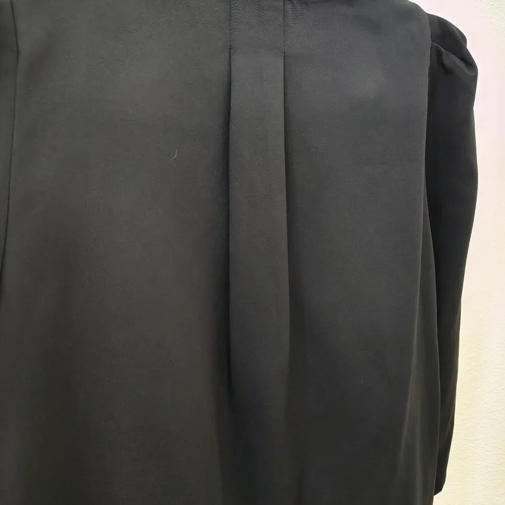 Tuckernuck Black Tetley Top Blouse